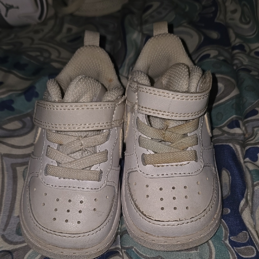 Nike white airforces